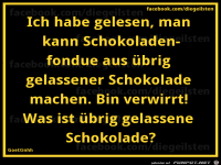 diegeilsten Schokolade