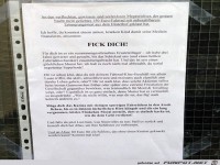 fick dich du bl�der Fahrraddieb