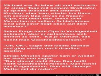 Michael war 5 Jahre alt......