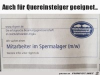 Auch Quereinsteiger willkommen