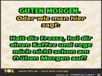 Guten morgen