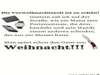 Die Vorweihnachtszeit ist so schön