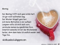 Montag Gedicht/Spruch