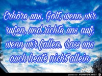 erhoere uns Gott
