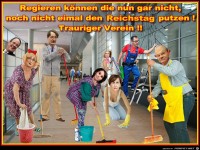 olaf scholz putzt rechstag