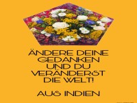 ändere deine Gedanken