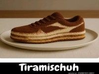 Kreativer Turnschuhkuchen: Der Tiramis Sneaker