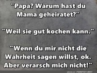 Kinderlogik: Papa, erzhl keinen Quatsch!