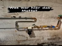 Rohr-Magie � la Picasso!
