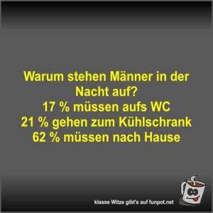 Warum-stehen-Männer-in-der-Nacht-auf?.jpg von Fossy