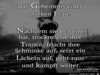 das Geheimnis einer starken Frau