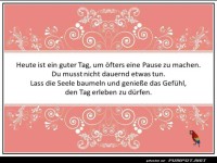 Heute ist ein guter Tag 2