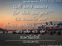 Gott wird immer fr dich sorgen