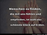 Menschen die mit uns fuehlen