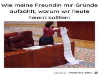 Gr�nde f�rs Feiern