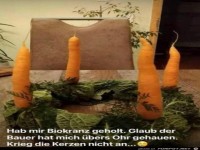 Toller Bio-Adventskranz