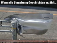 T�r mit Beulen und Geschichten