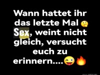 Denkt zur�ck, aber nicht weinen! ?