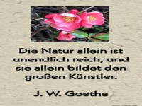 Die Natur allein