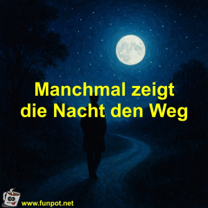 Manchmal-zeigt-die-Nacht-den-Weg.png von Fossy