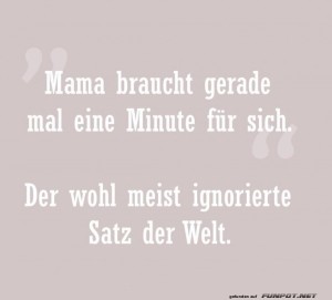 fun-Bild: Mamas kurzer Moment der Ruhe