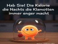 Wenn Kalorien heimlich stricken gehen