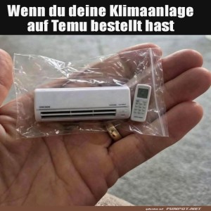 fun-Bild: Tiny AC, Big Laugh!