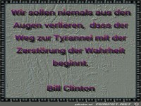 wir sollen niemals aus den Augen verlieren...