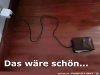 Wenn das so einfach waere