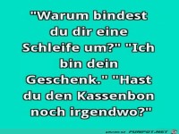 Wo ist der Kassenbon
