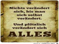 Nichts veraendert sich..