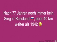 Immer noch kein Sieg in Russland