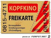 Freikarte