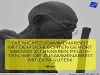 die nichtzusammenarbeit