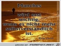 manches wird erst