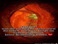 Erkenne was dir wichtig ist