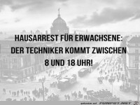 Hausarrest f�r Erwachsene
