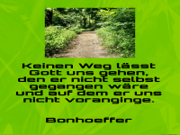 keinen weg lässt gott uns gehen