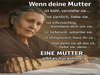 Weisheiten einer Mutter