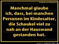 diegeilsten Schaukel