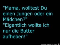 Junge oder M�dchen