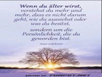 wenn du aelter wirst