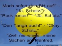 Mach sofort den BH auf