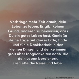 herz-Bild: Das Leben leben