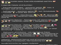 An Heiligabend zu mieten