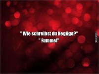 Witz �ber Rechtschreibung und Humor