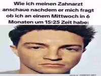 Wenn der Zahnarzt Outlook-Erwartungen hat