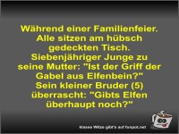 W�hrend einer Familienfeier