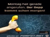 der Monat hat gerade angerufen