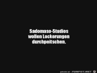 Lockerungen durchpeitschen